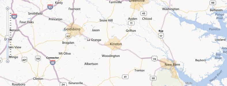 Kinston NC USDA Map